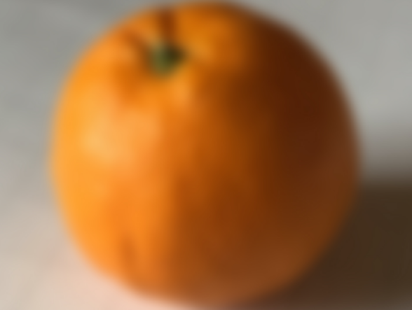 unscharfe Orange